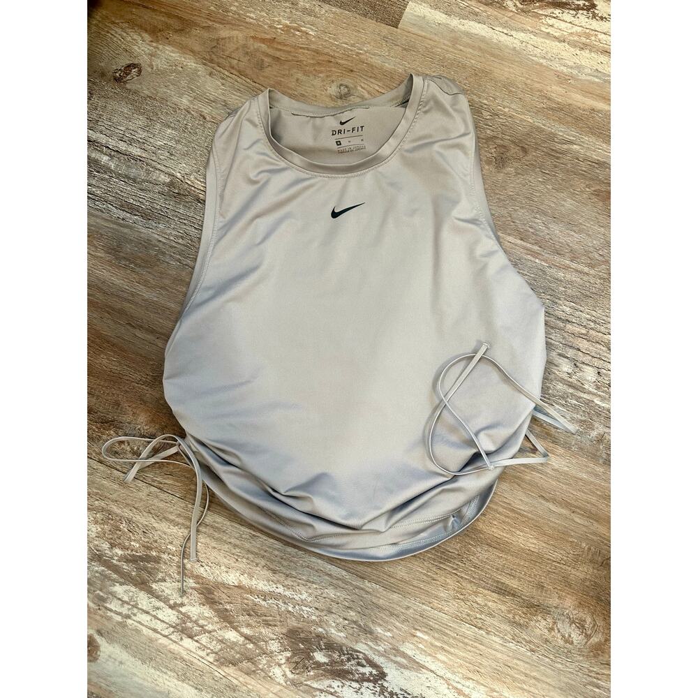 Nike Roshe Pull string Tank in gray sz M
